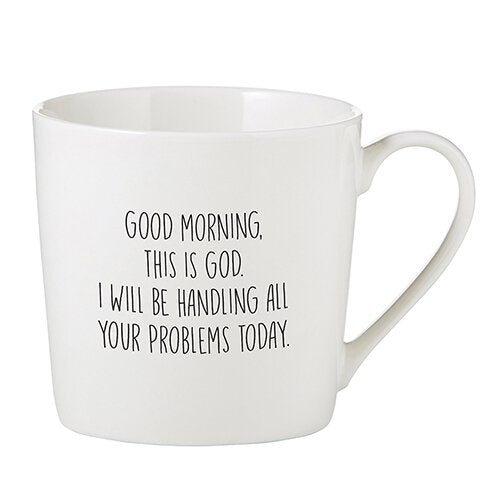 Café Mug - Good Morning This Is God