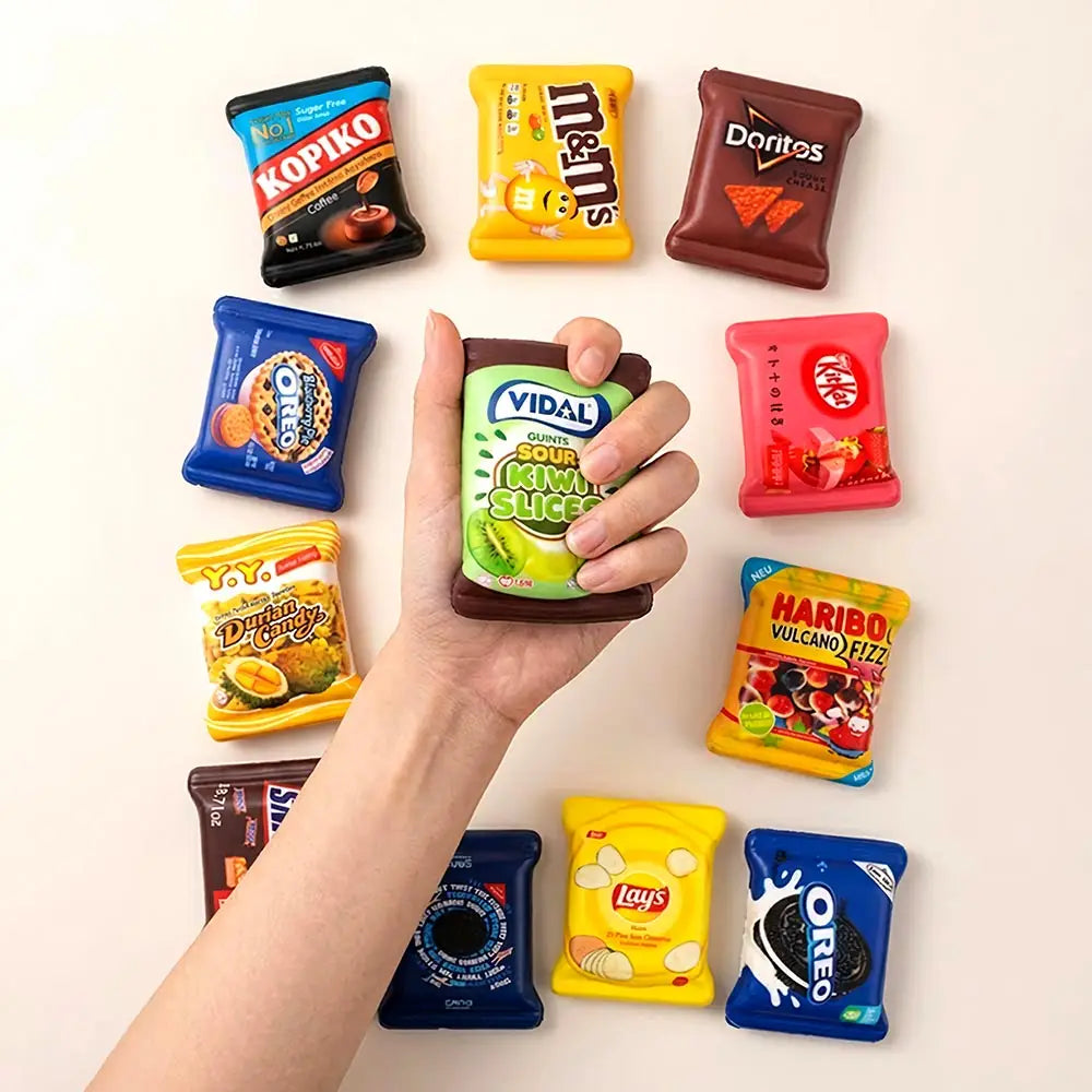 Snack Package Squeeze Squishy Stress Relief Toy Set