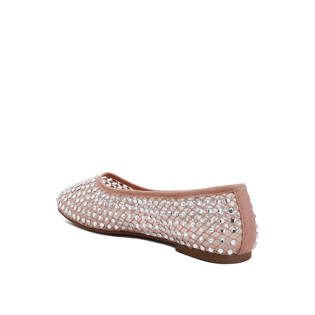 Rhinestone Ballerina Flats