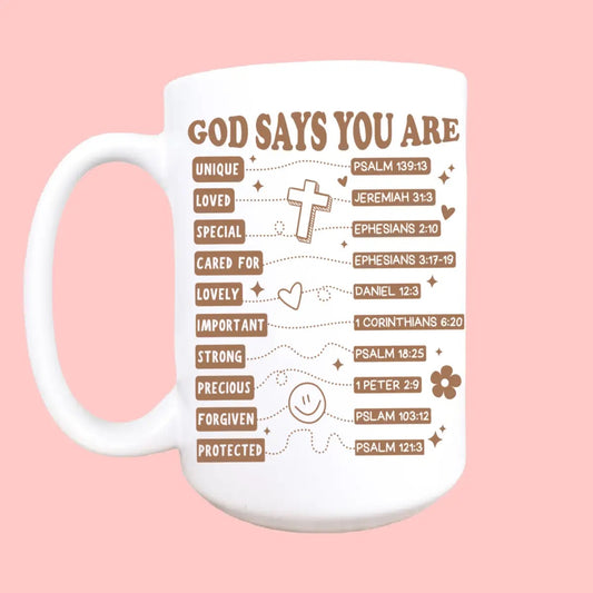 God Says Mug