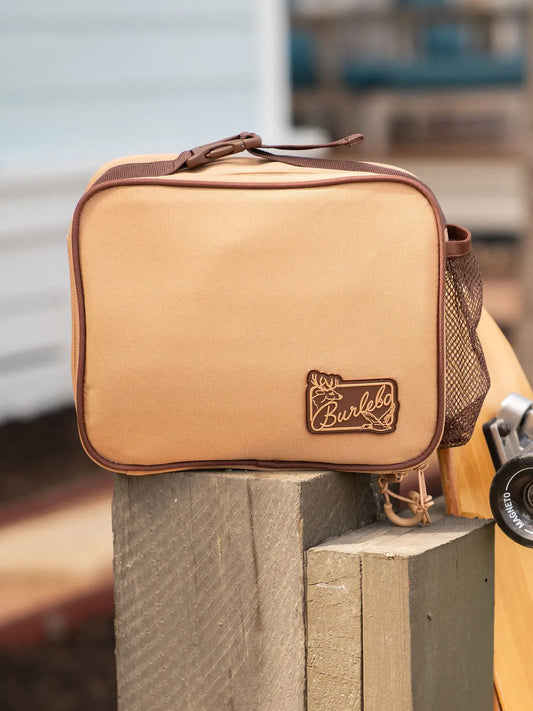 Burlebo Coyote Tan Lunchbox