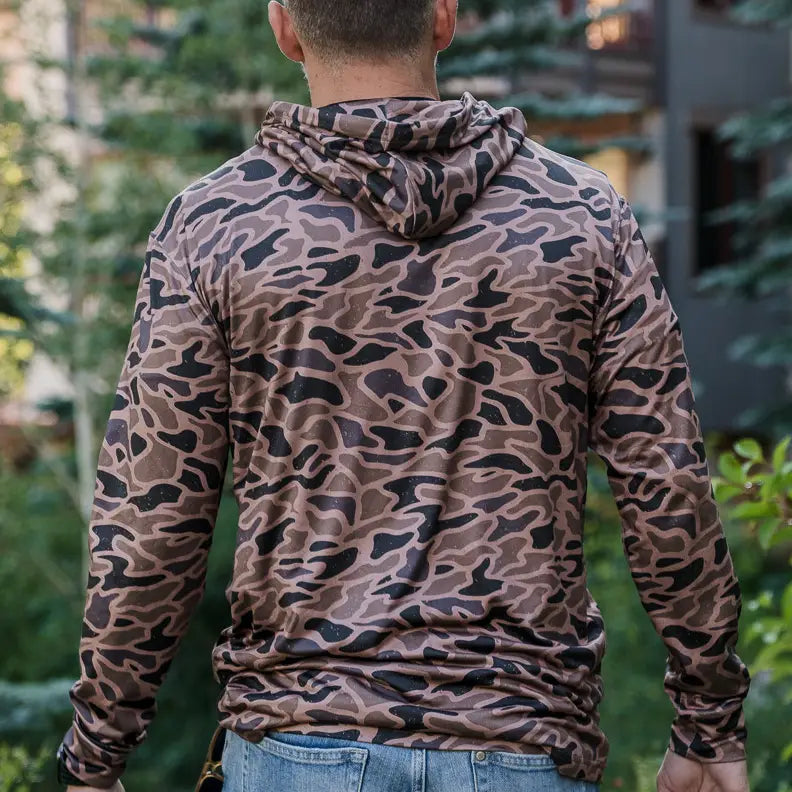 Burlebo Gauge Camo Performance Hoodie