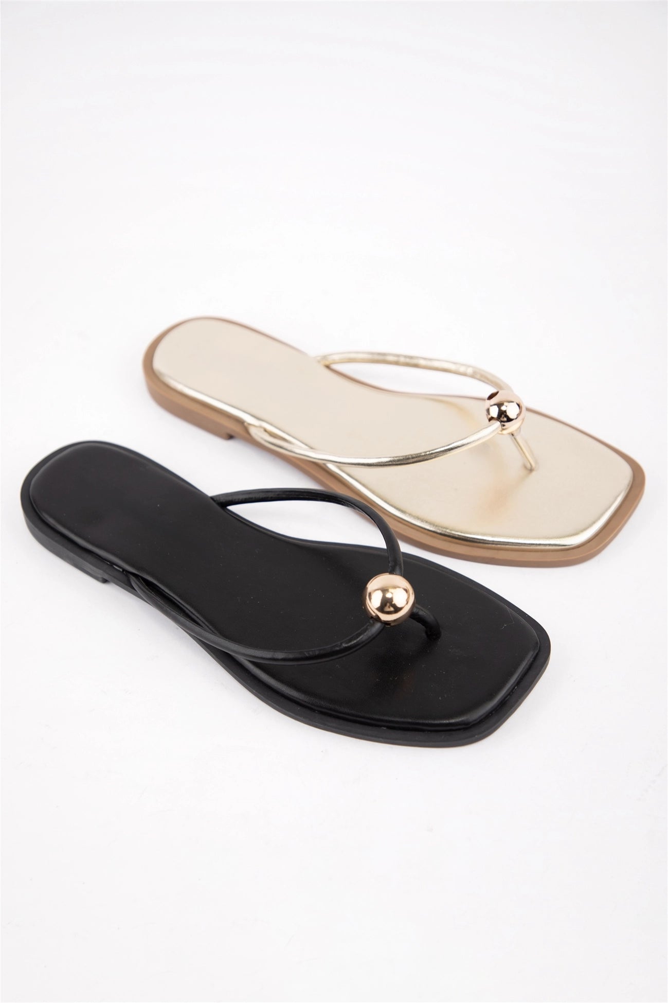 Grace Gold Sleek Flip Flop