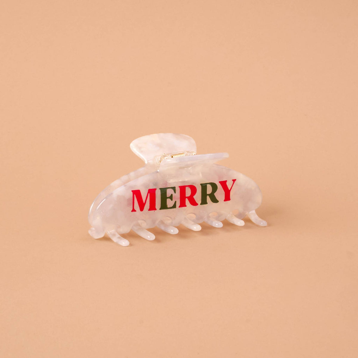 Word Up Claw Clip-Merry