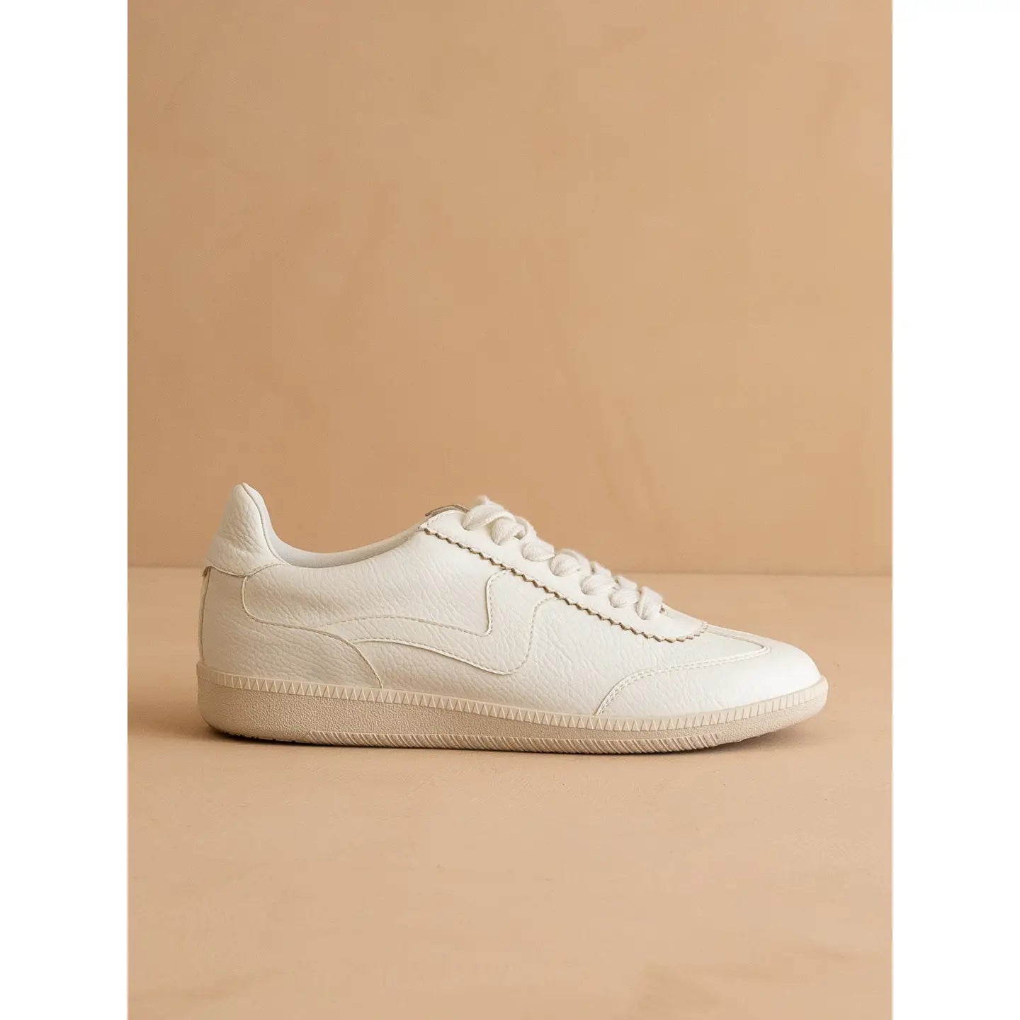 White Classic Low Top Sneaker