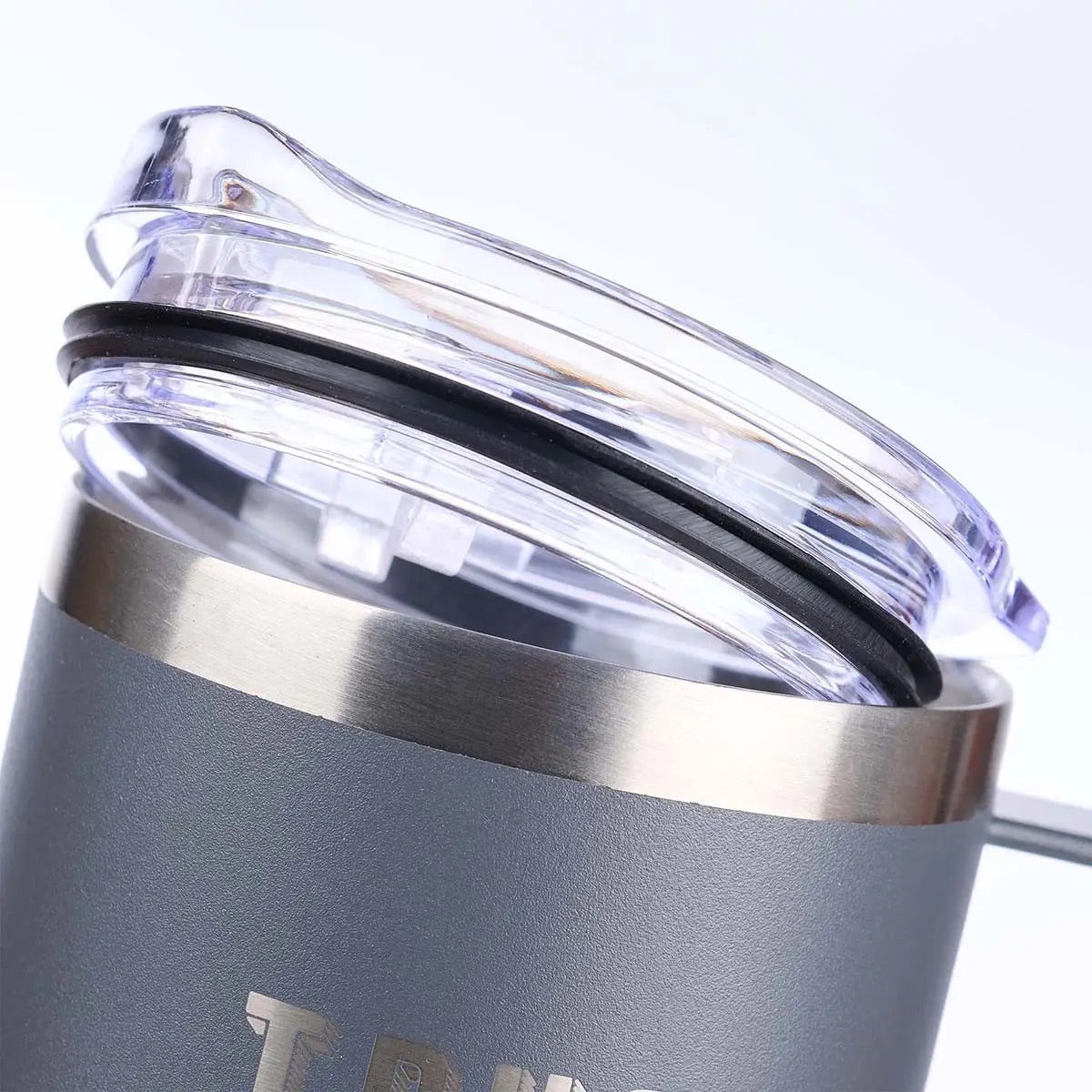 Trust in the Lord Gray Travel Mug