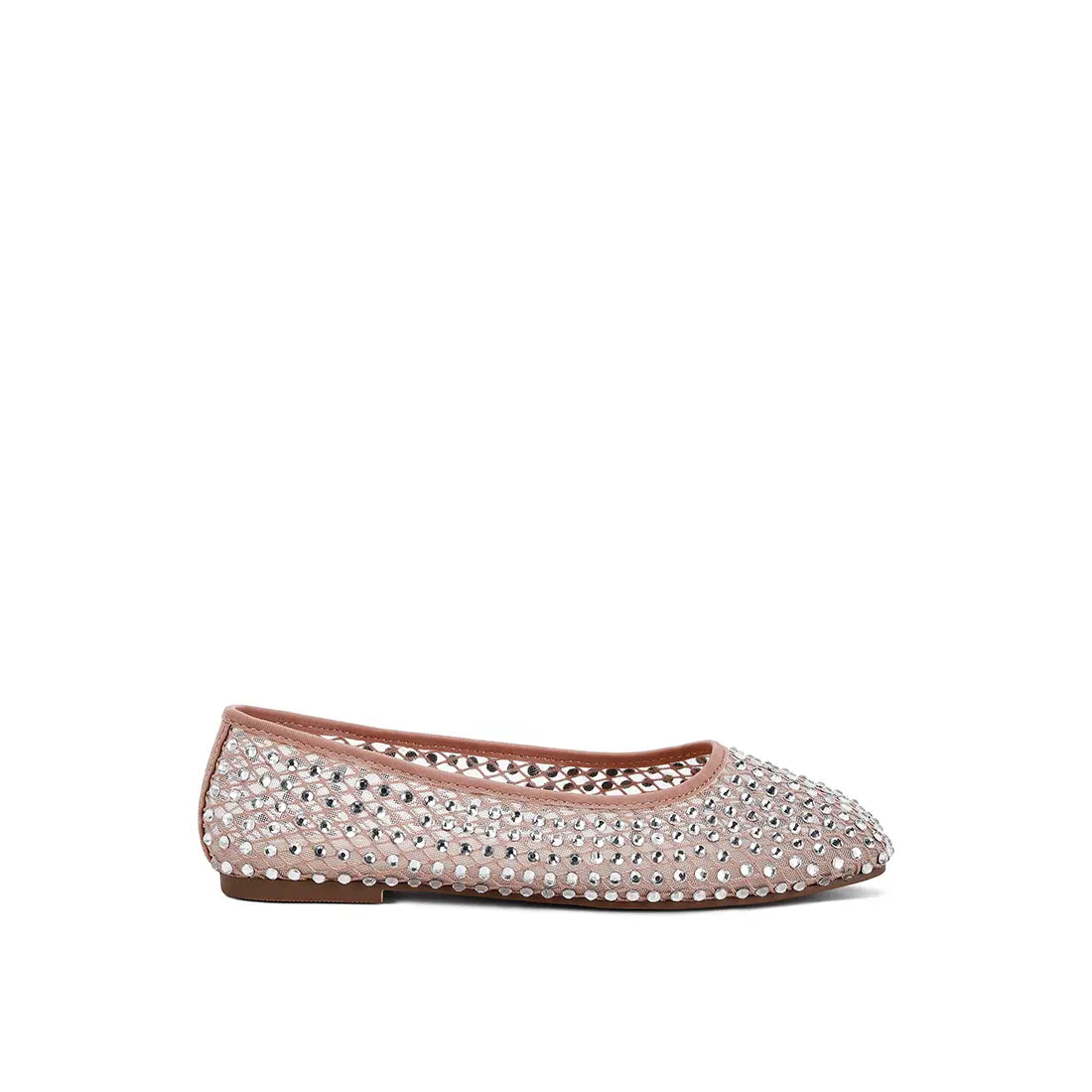 Rhinestone Ballerina Flats