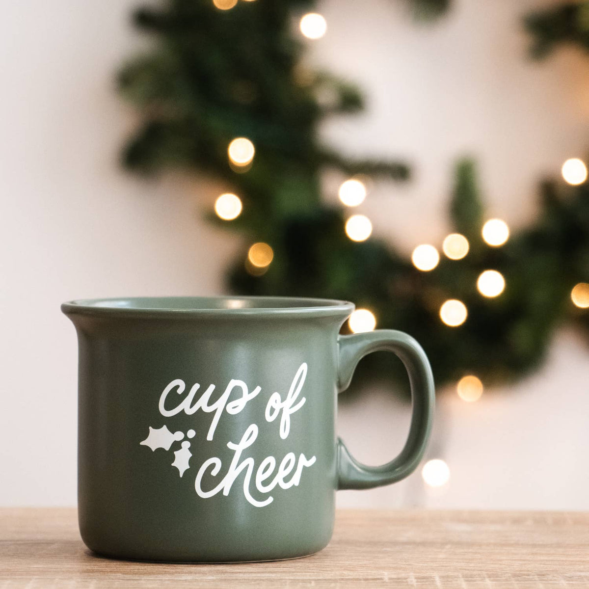 Cup of Cheer Holiday Christmas Mug