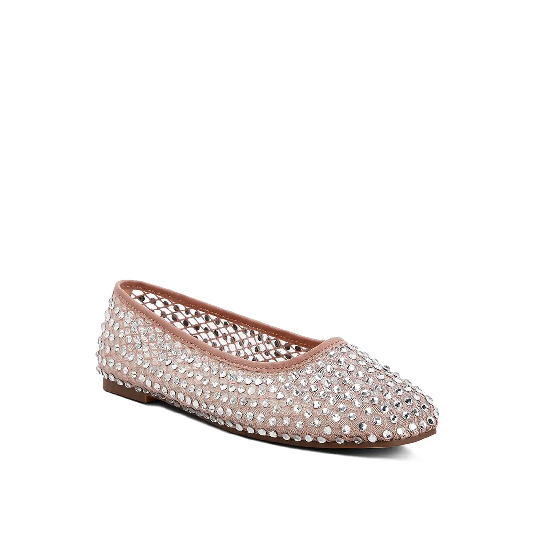 Rhinestone Ballerina Flats