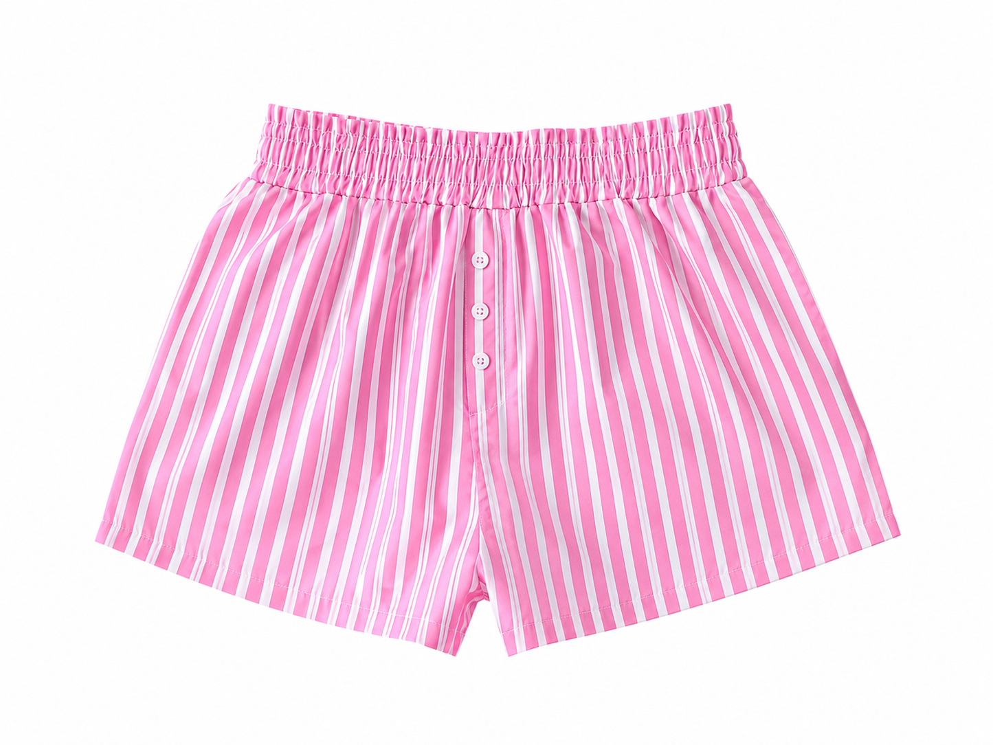 Striped Womens Boxer Shorts