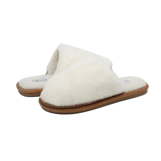 Vintage Havana Off White Slippers