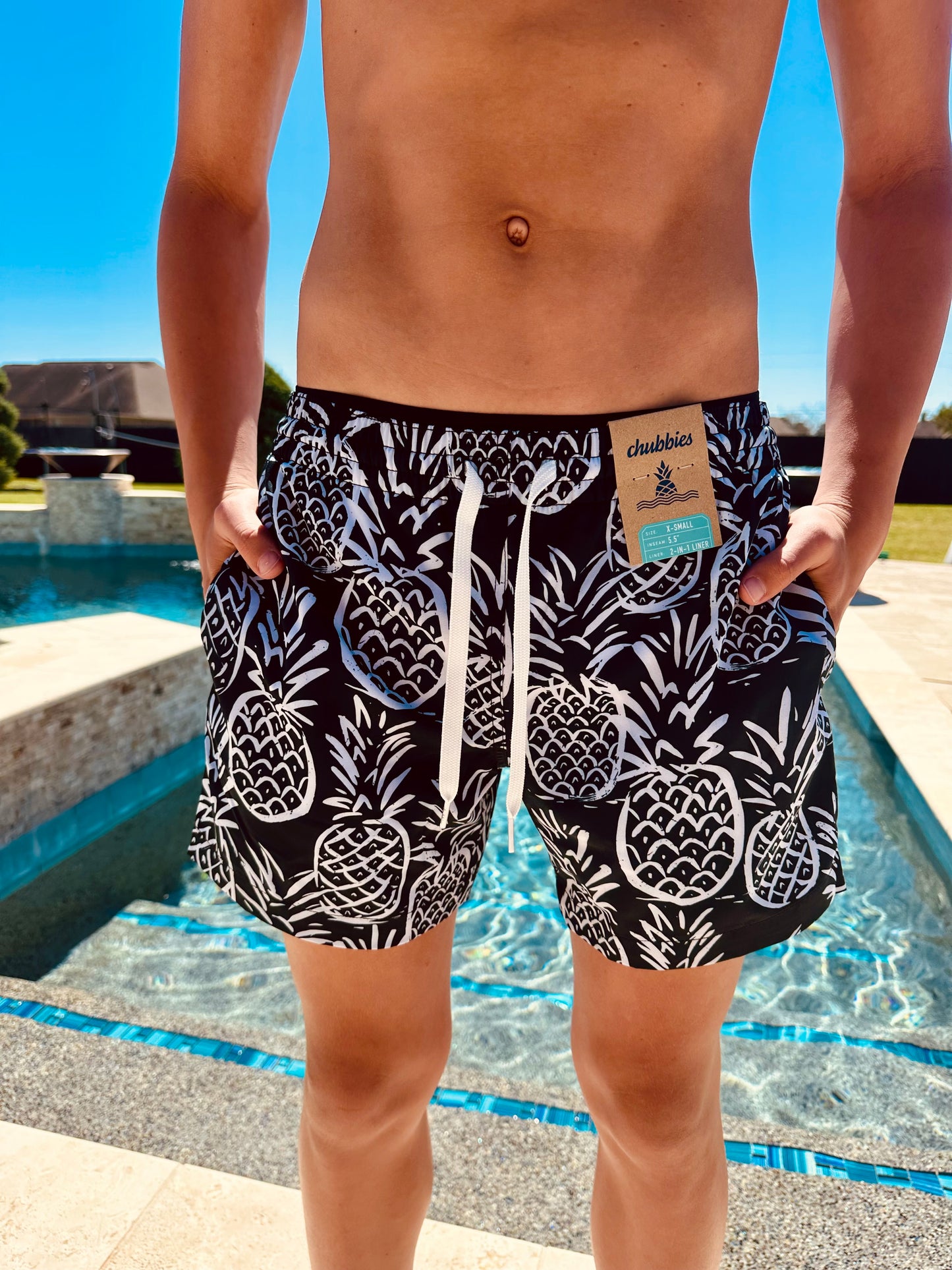 Chubbies The Midnight Thigh-napples 5.5" Lined Swim Trunk