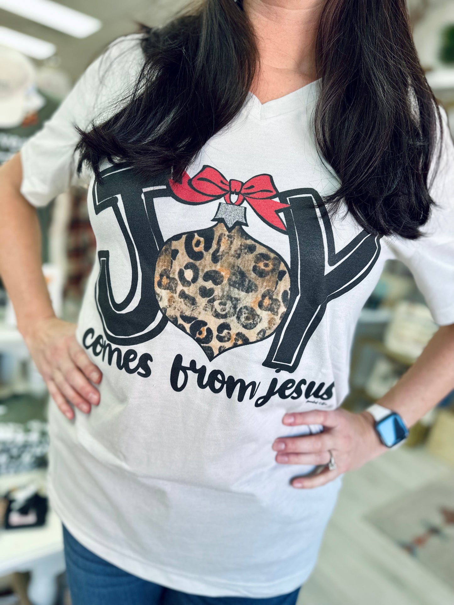 Joy Comes from Jesus Tee