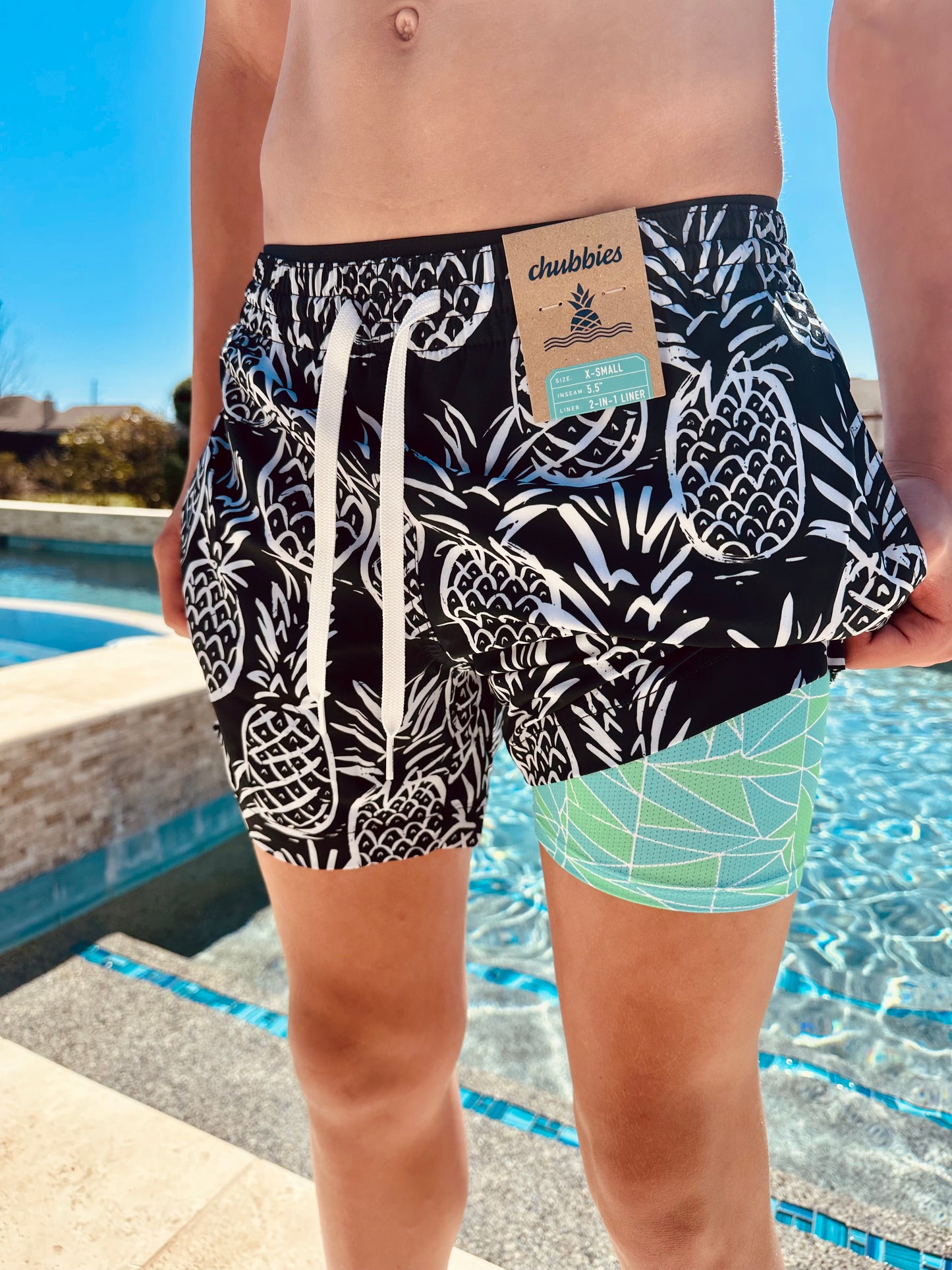 Chubbies The Midnight Thigh-napples 5.5" Lined Swim Trunk