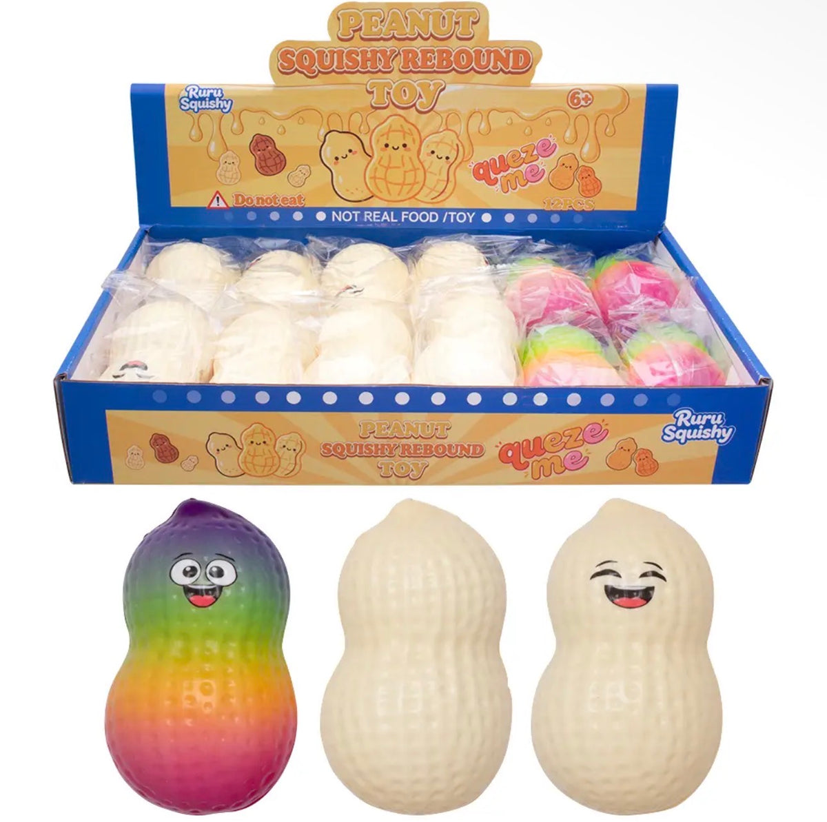 Peanut Squishy Squeeze Toy