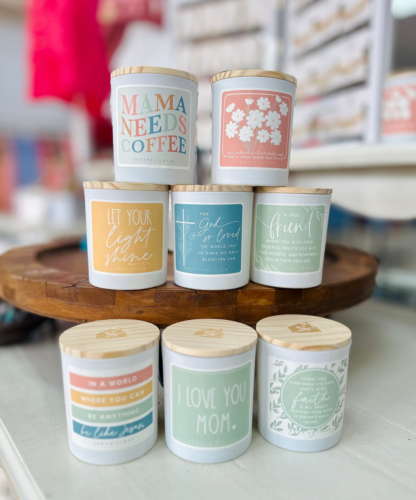 Inspirational Faith Based Candles