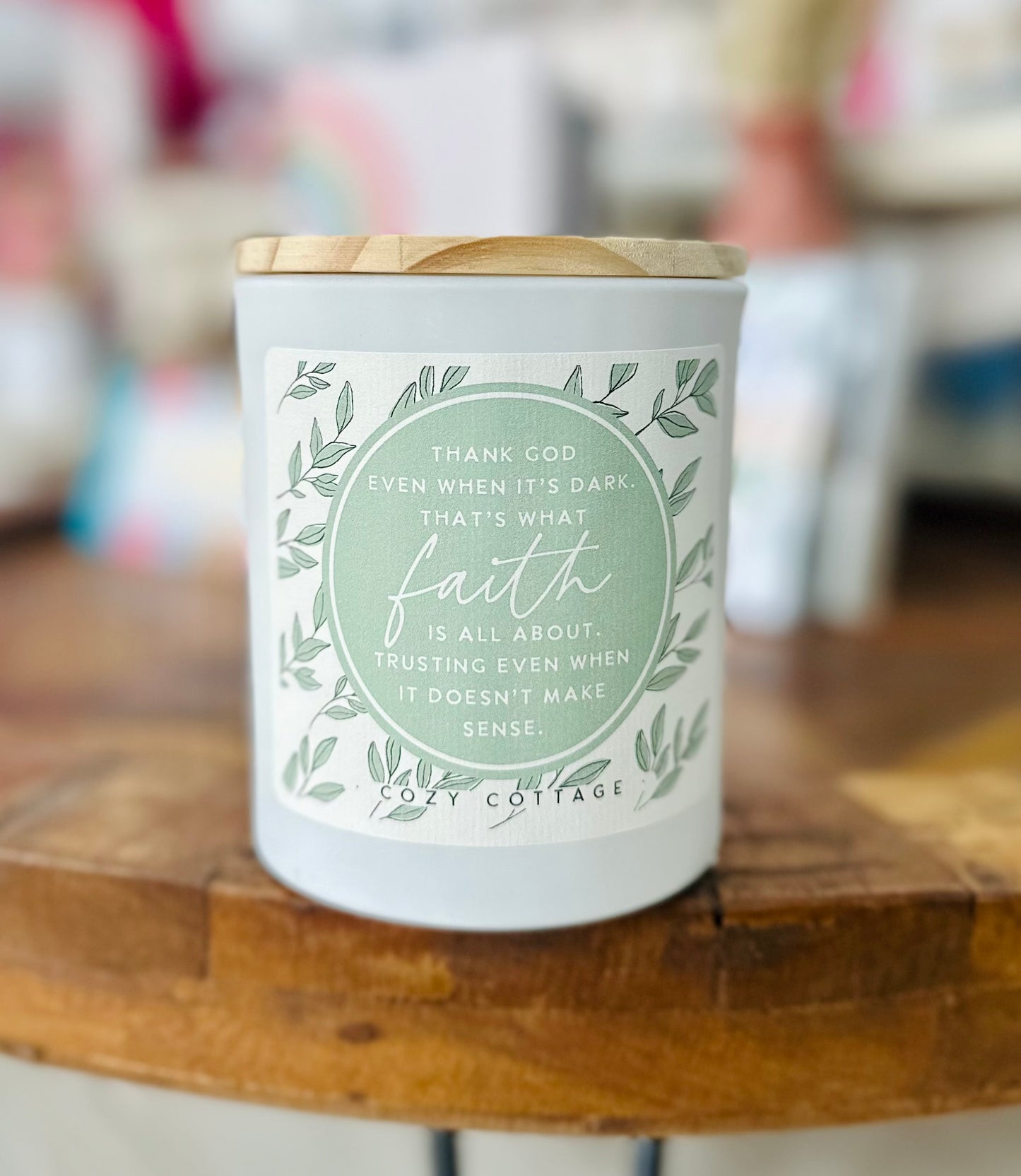 Inspirational Faith Based Candles
