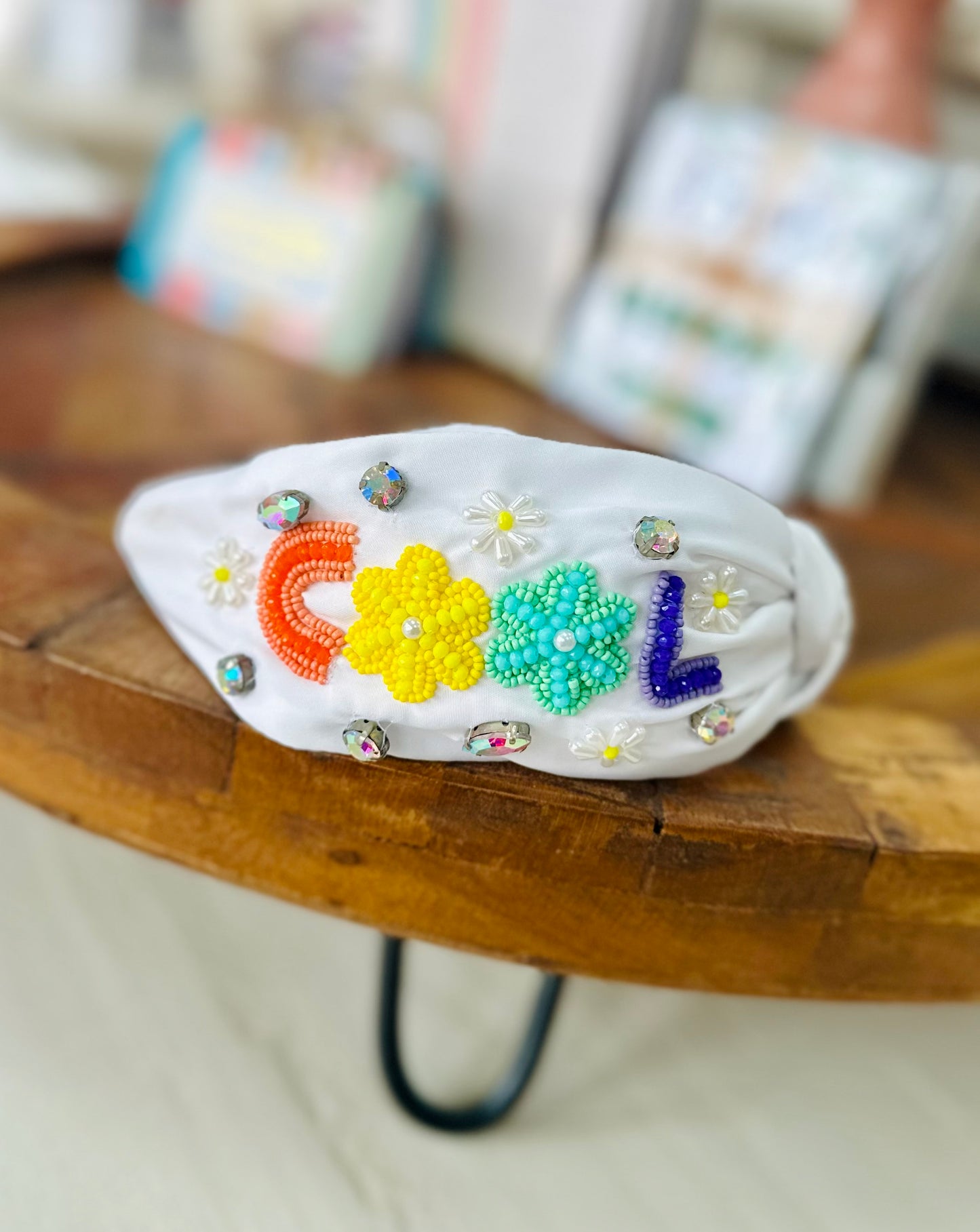 Cool Mom Beaded Headband