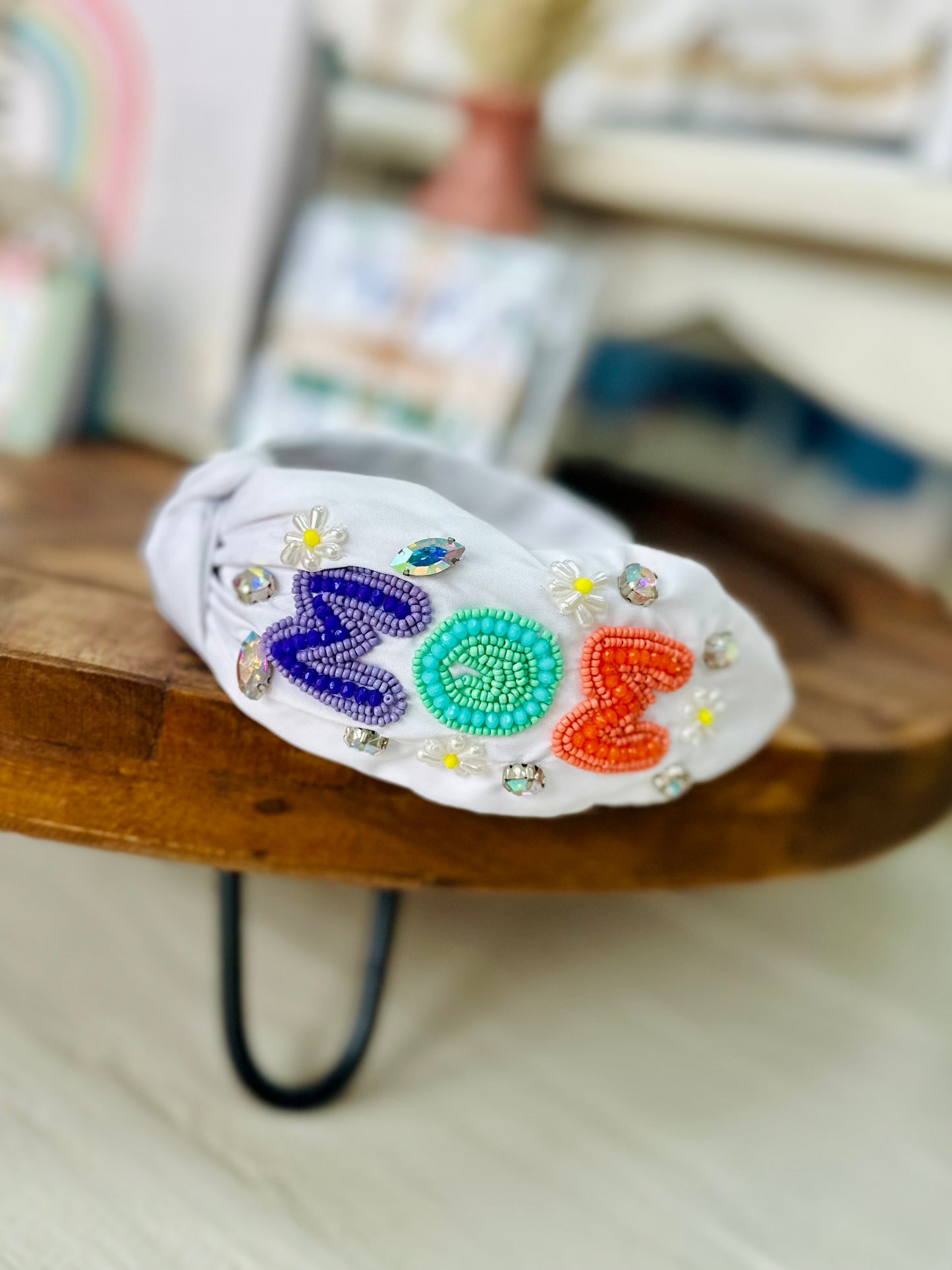 Cool Mom Beaded Headband