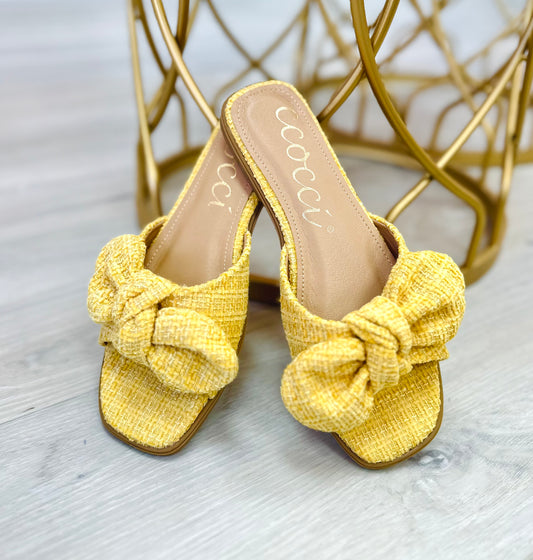 Sandy Knotted Bow Sandal