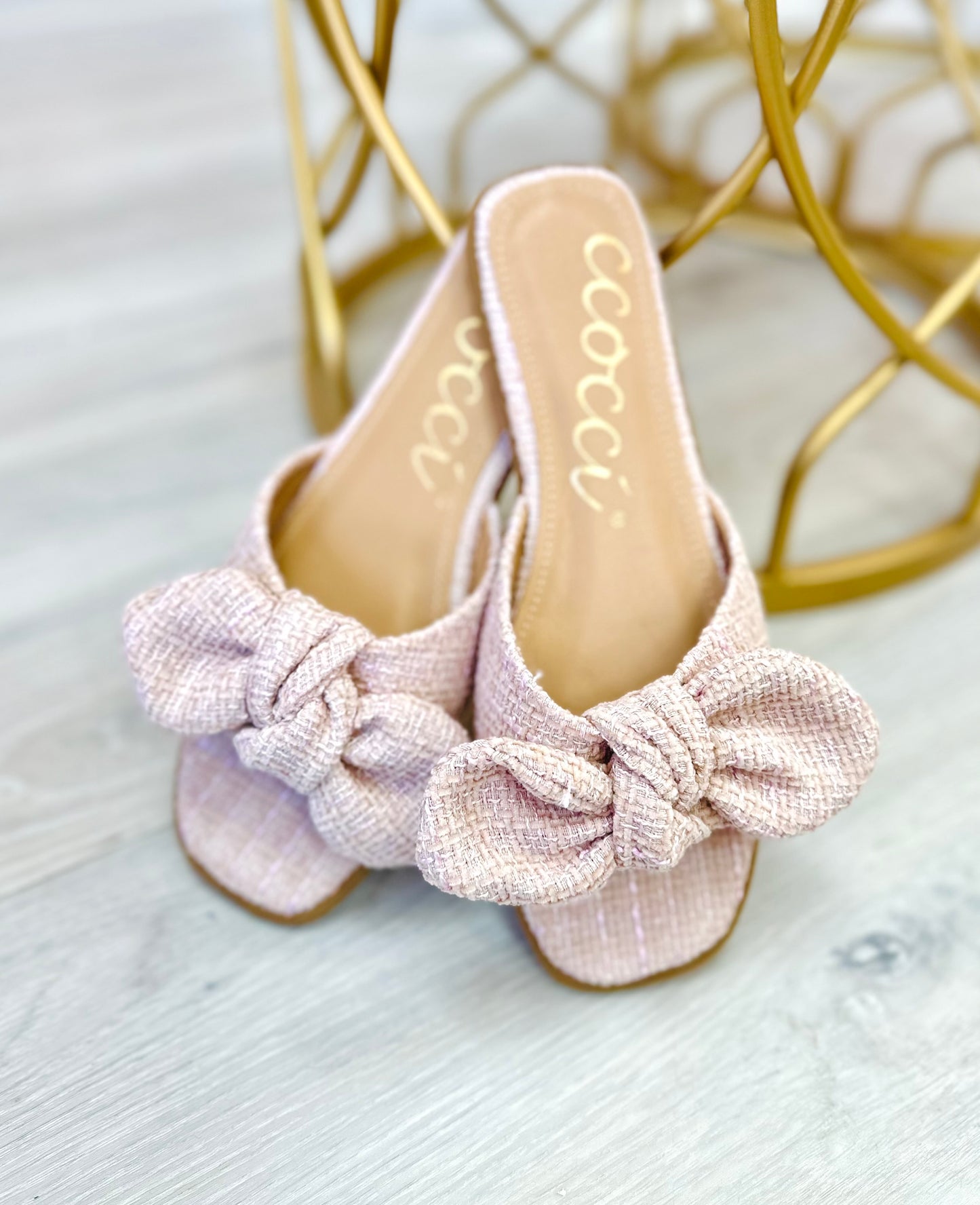 Sandy Knotted Bow Sandal