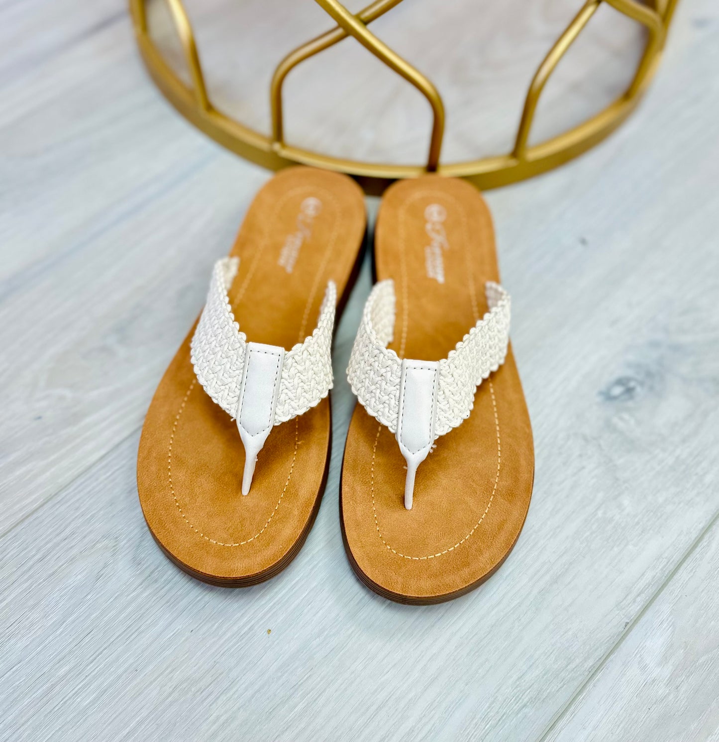 Taylor Woven Fabric Flip Flop