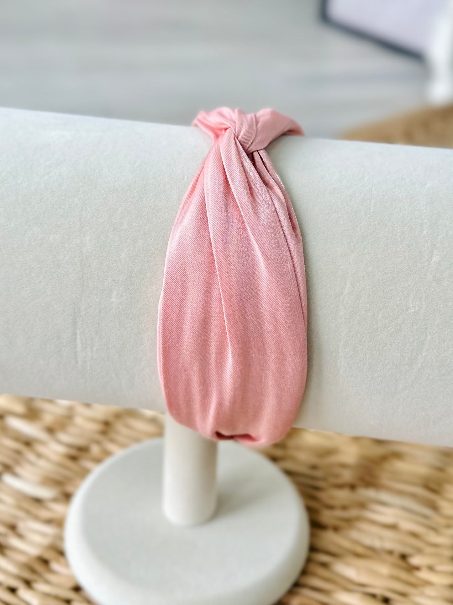 Silky Shiny Knotted Headband