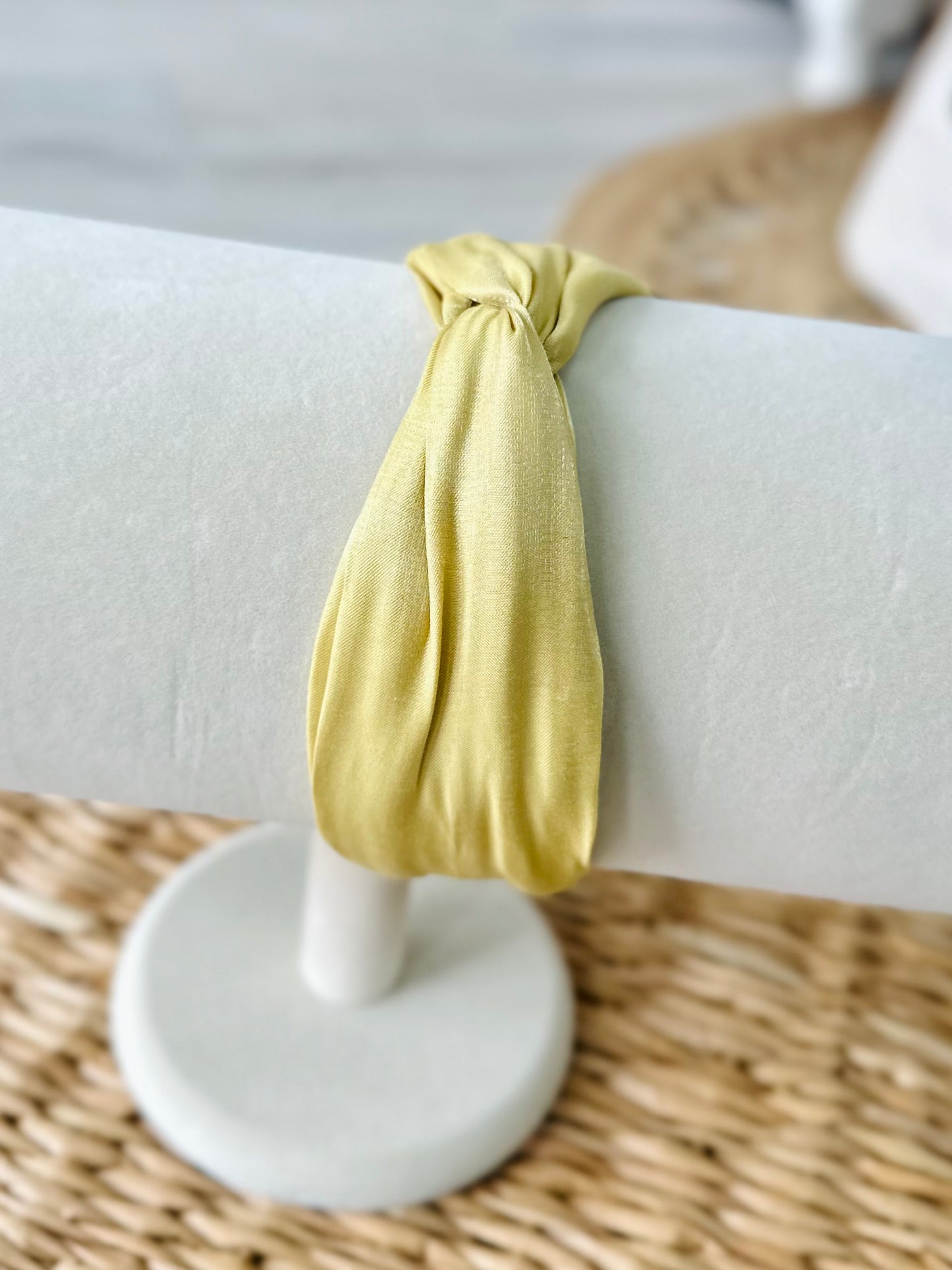 Silky Shiny Knotted Headband