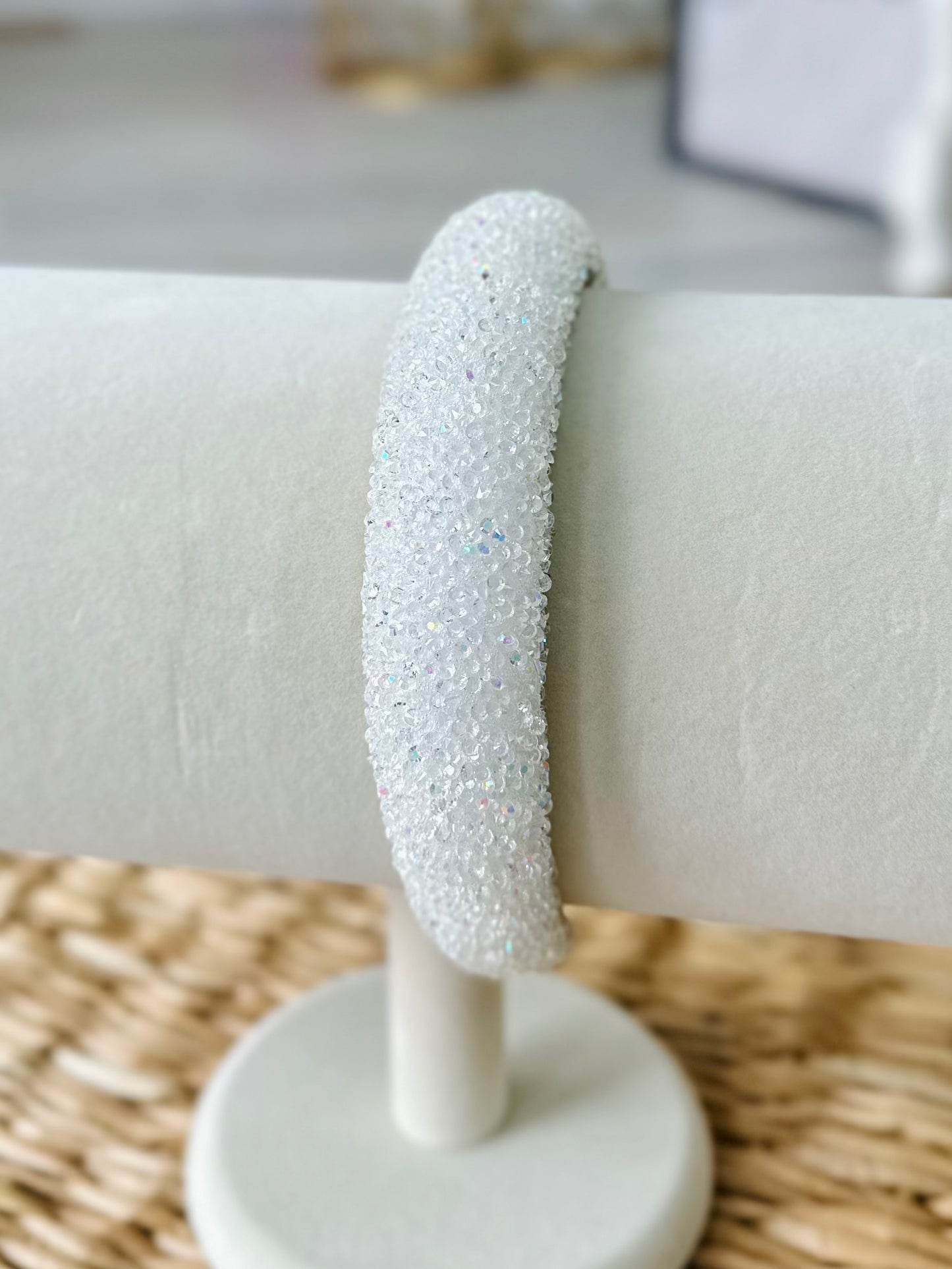 Rice Bead Sparkly Headbands