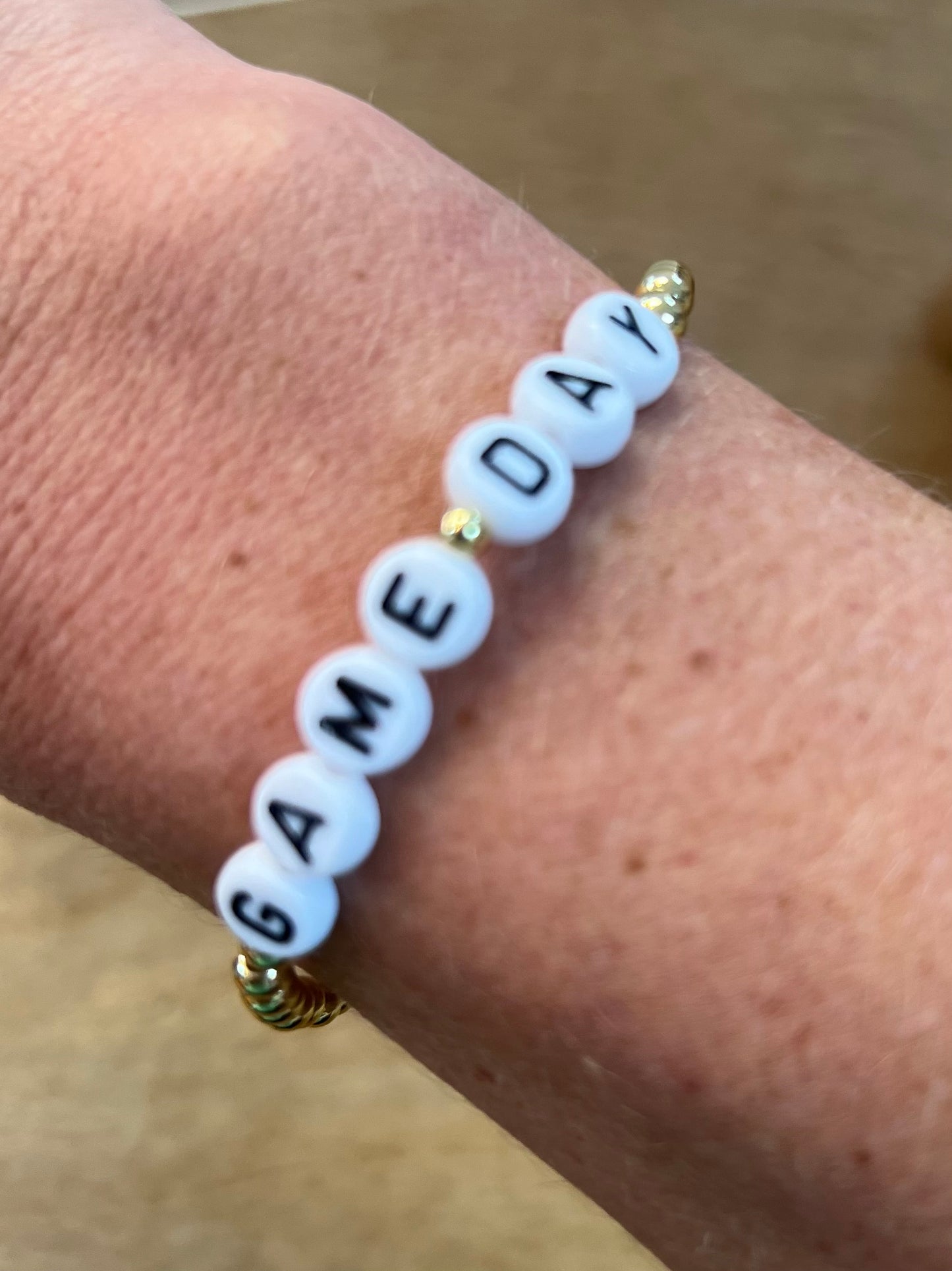 Game Day Gold Plated Bracelet