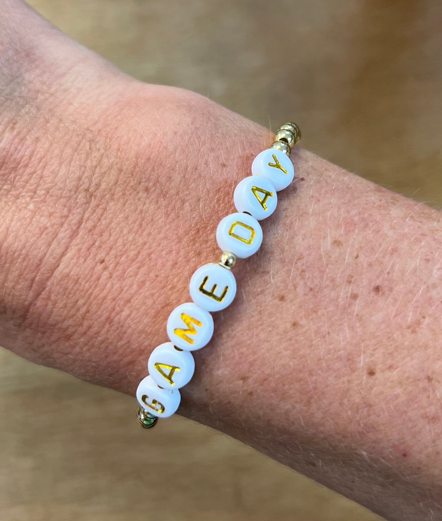 Game Day Gold Plated Bracelet