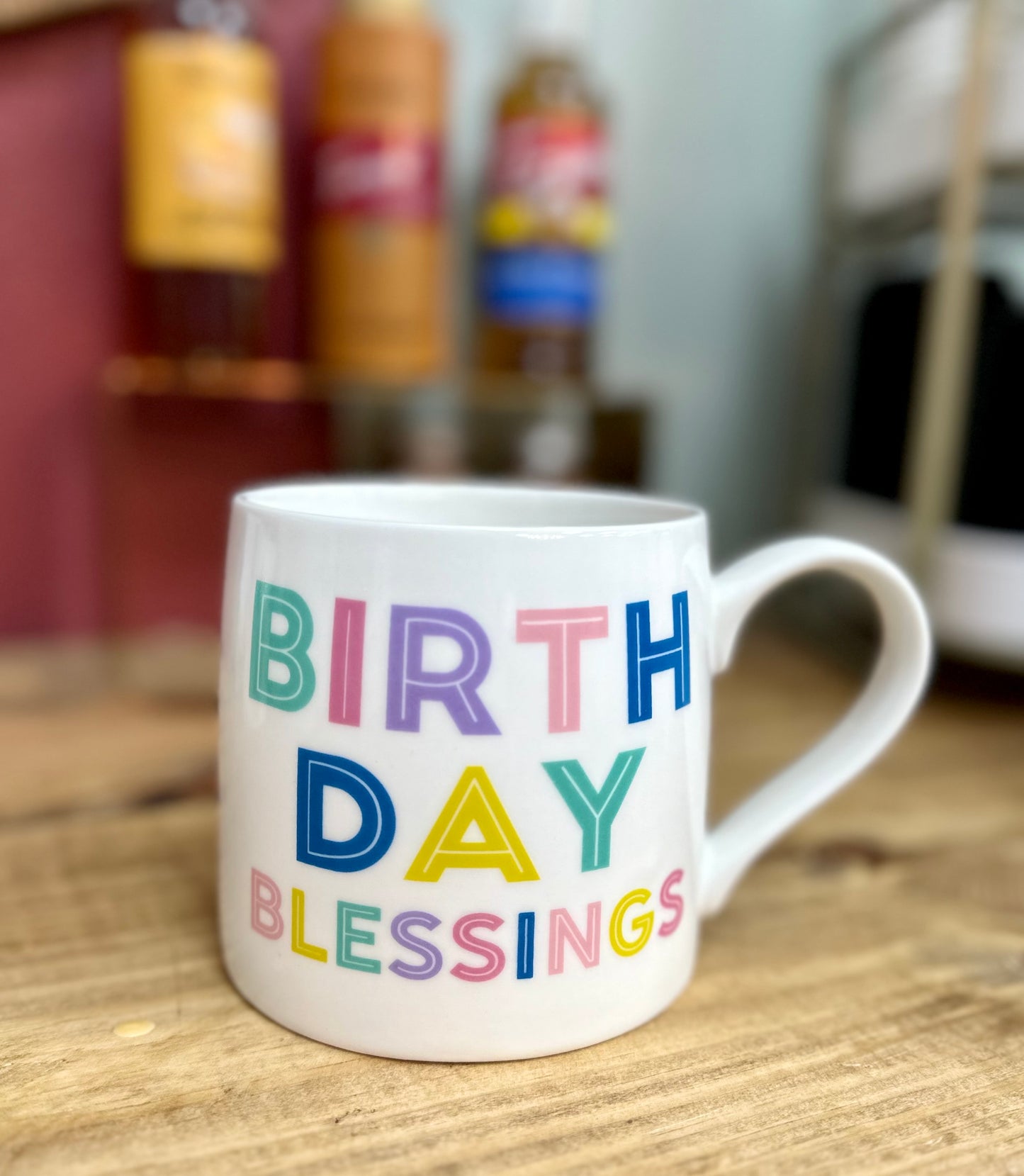 Birthday Blessings Oversized Mug