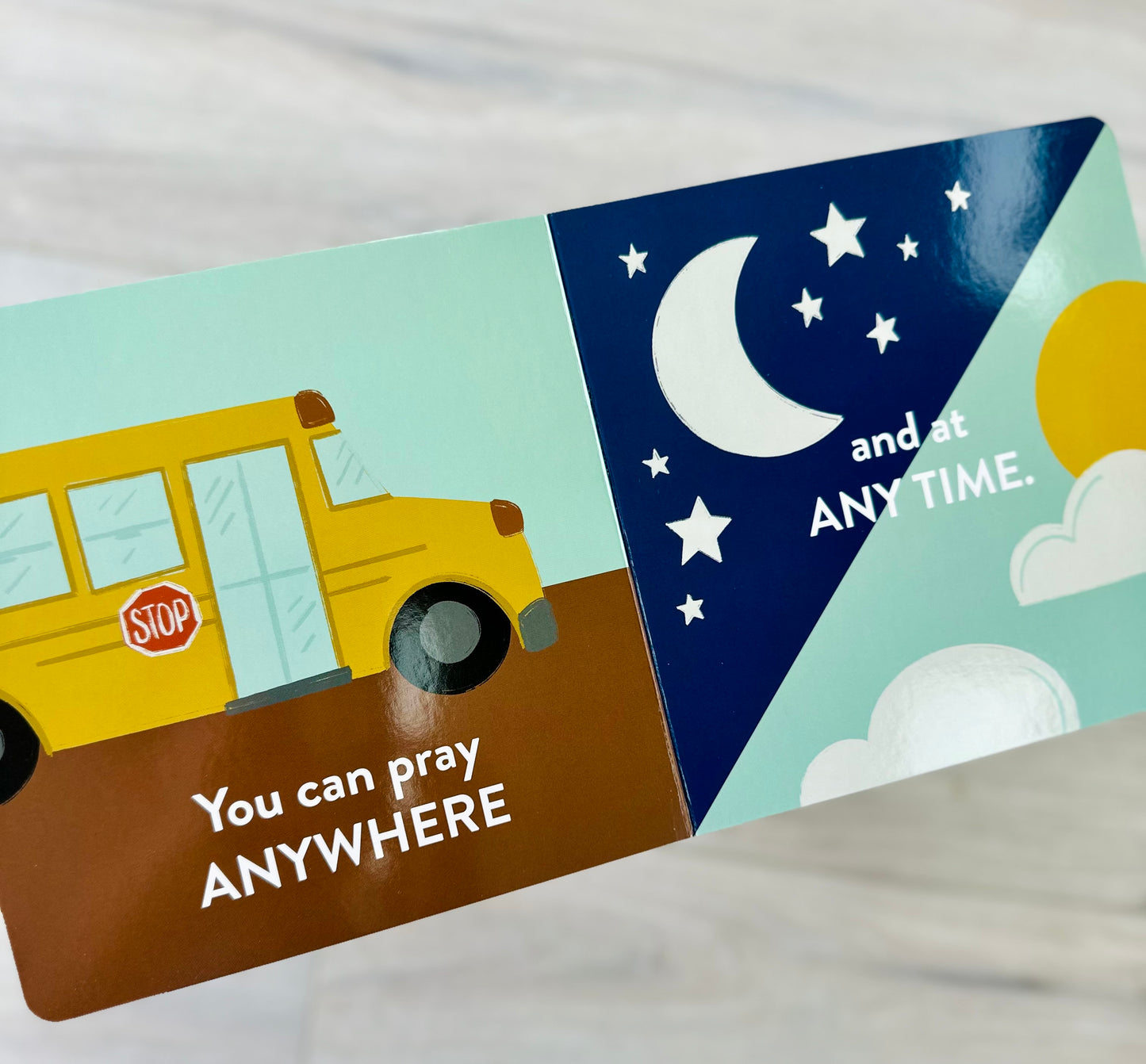 God Listens When I Pray Board Book