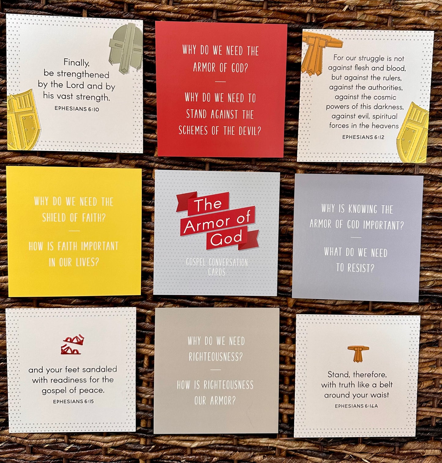 Armor of God Kids Cards