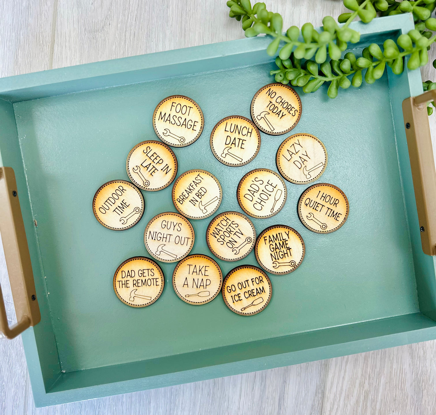 Father's Day Tokens