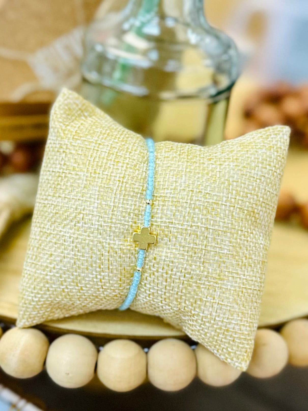 Chloe Beth Cross Bracelet