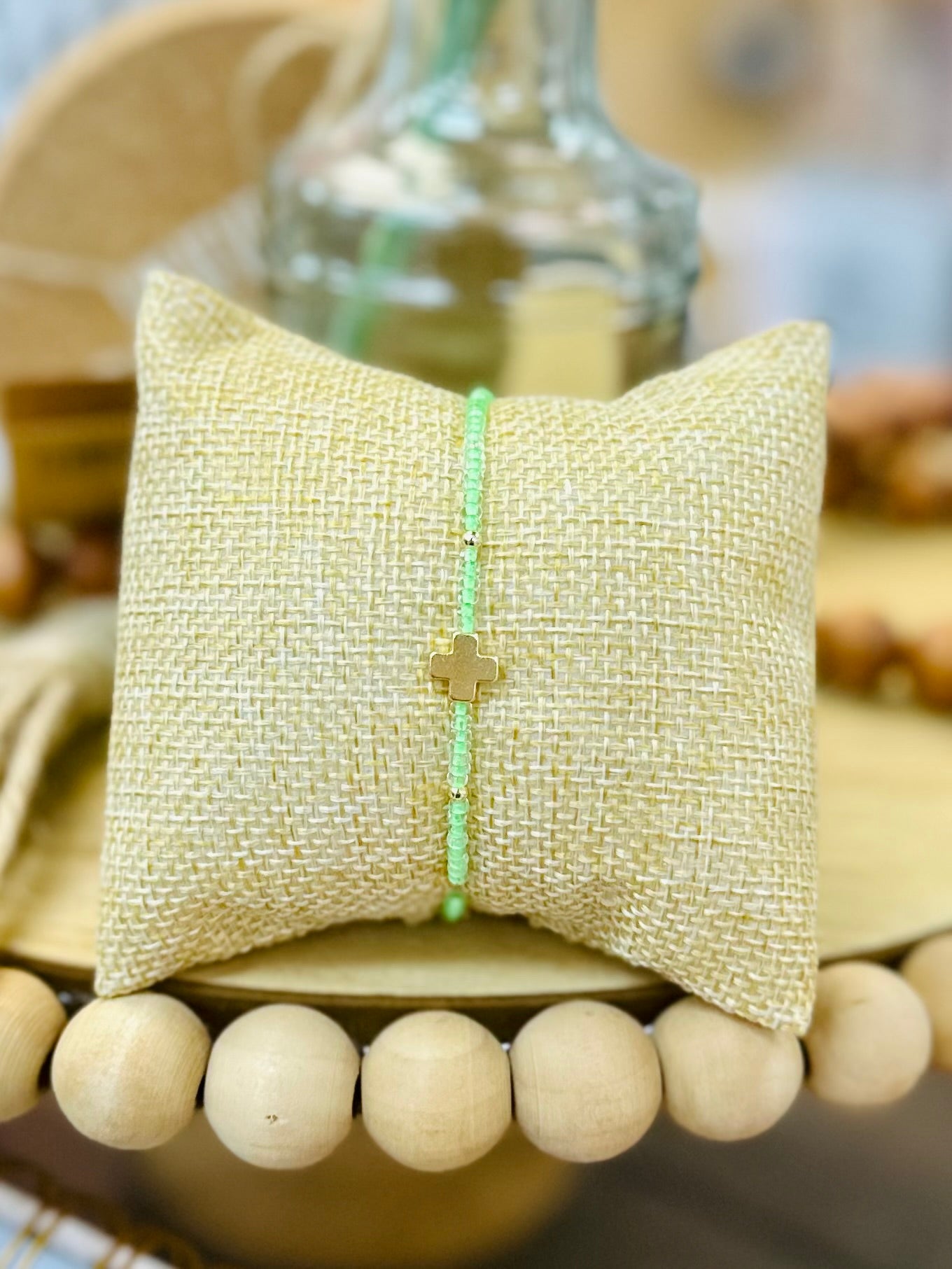 Chloe Beth Cross Bracelet