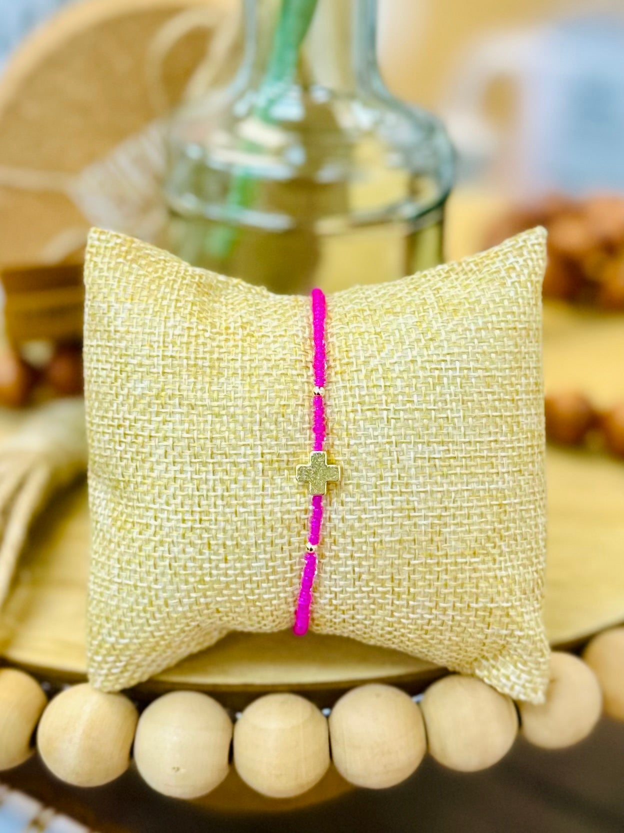 Chloe Beth Cross Bracelet