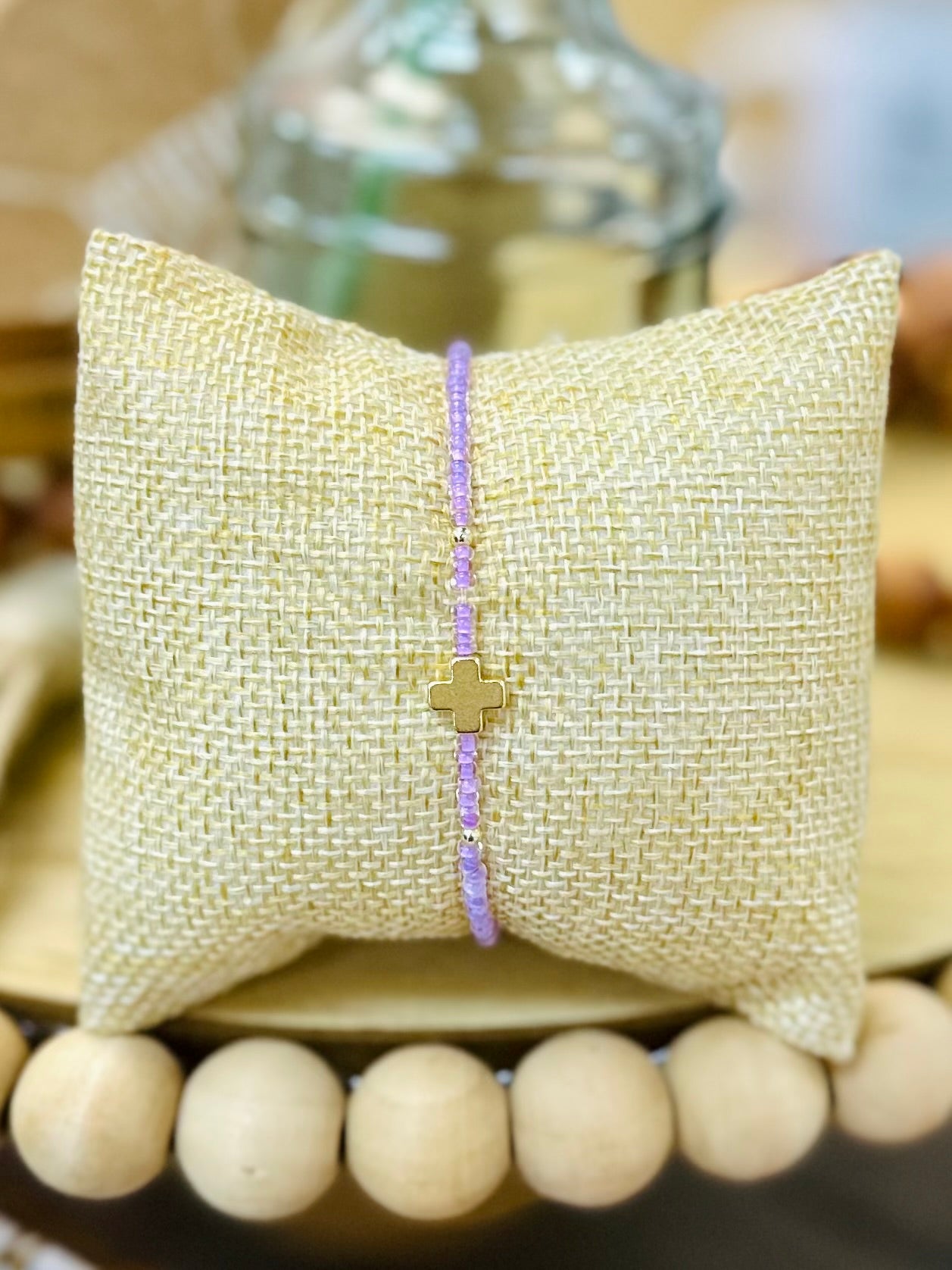 Chloe Beth Cross Bracelet