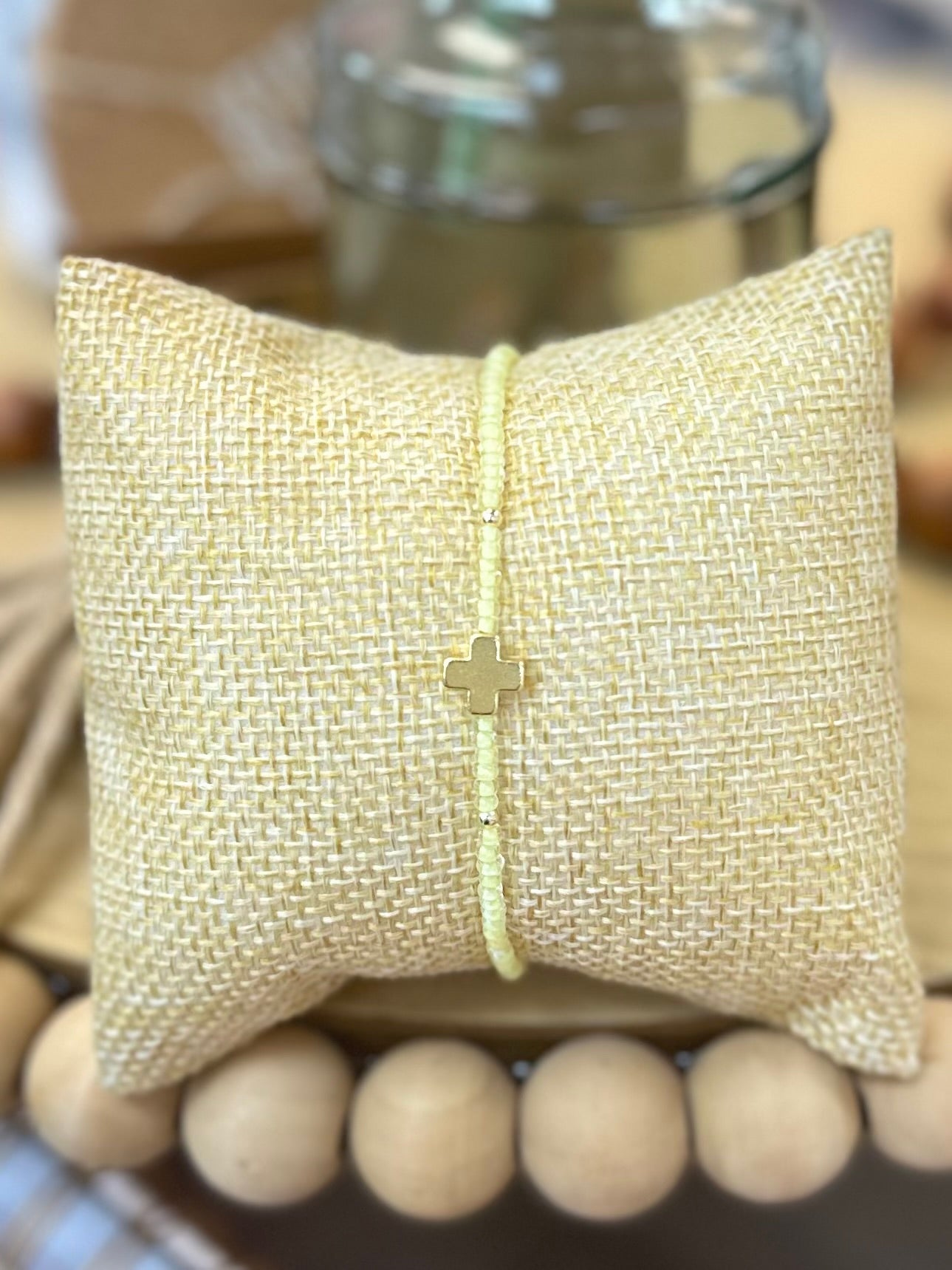 Chloe Beth Cross Bracelet