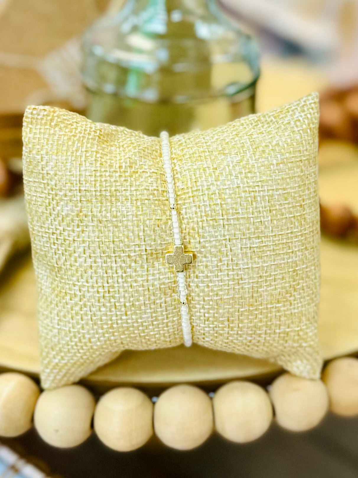 Chloe Beth Cross Bracelet