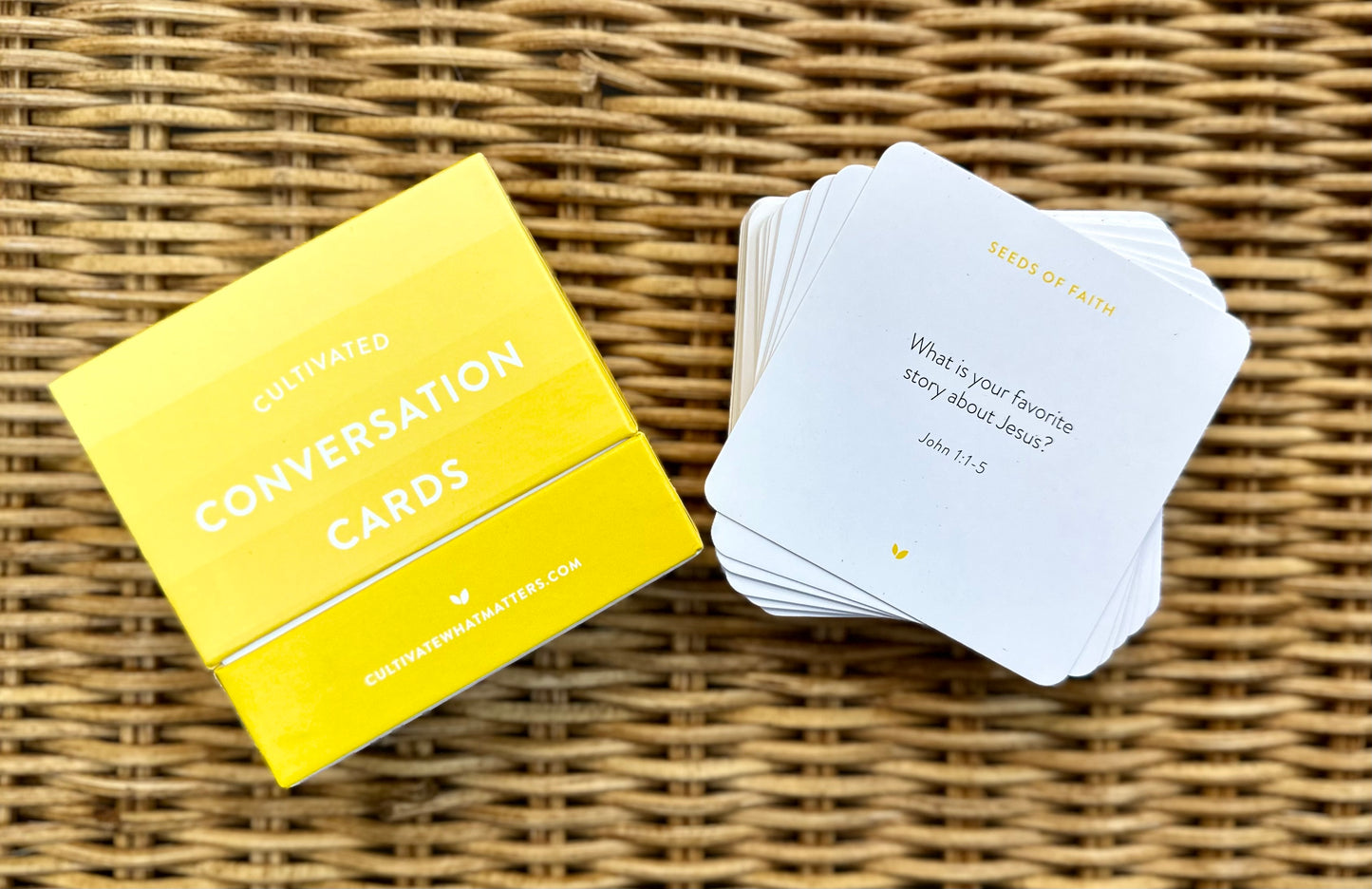 Cultivated Conversation Cards for Faith and Kids