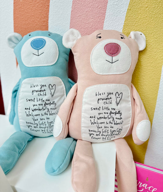 Poetic Threads Stuffed Bear