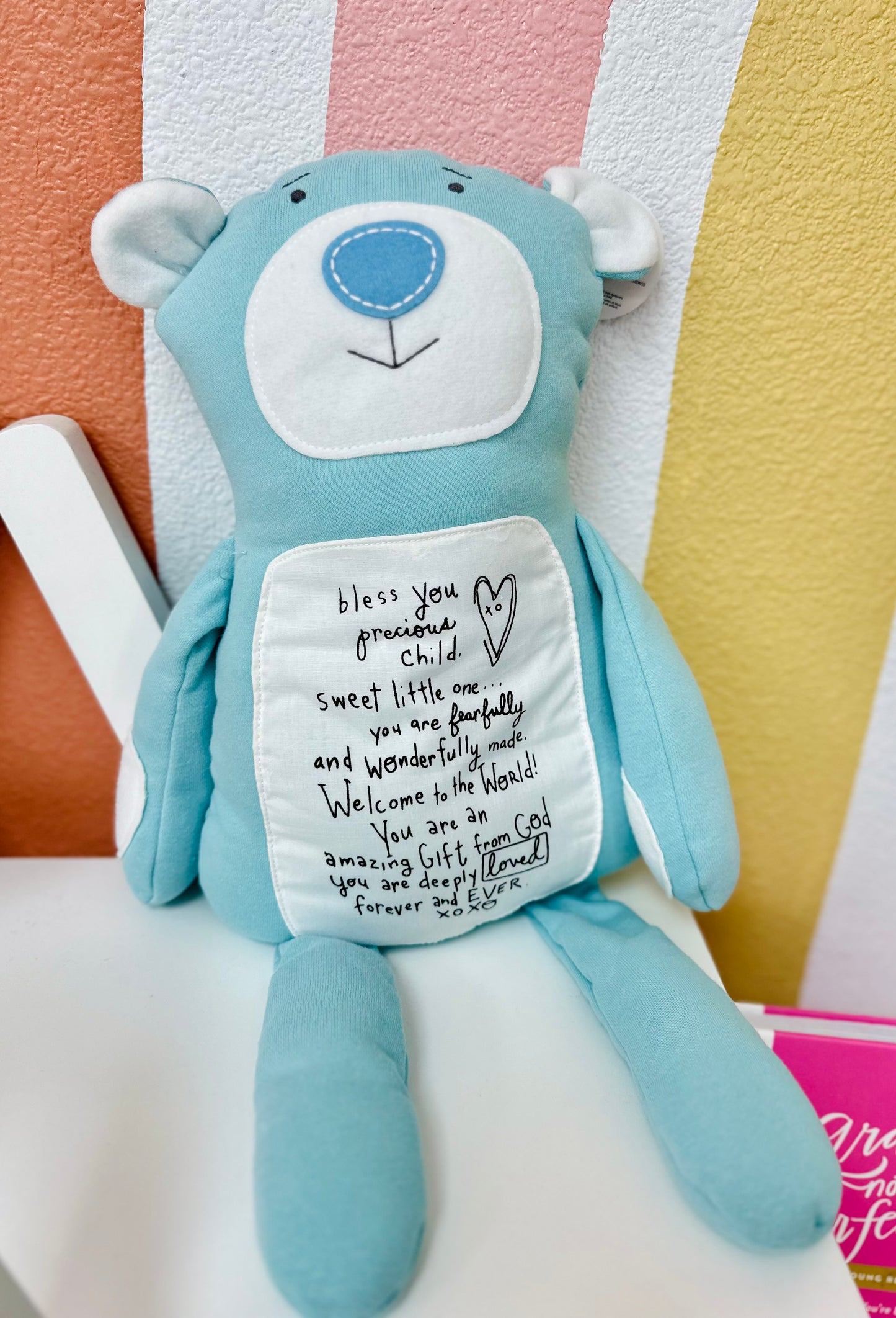Poetic Threads Stuffed Bear