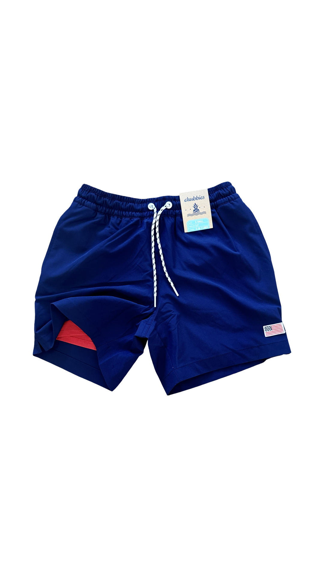 Chubbies 7" Out Of The Blues Lined Swim Trunks