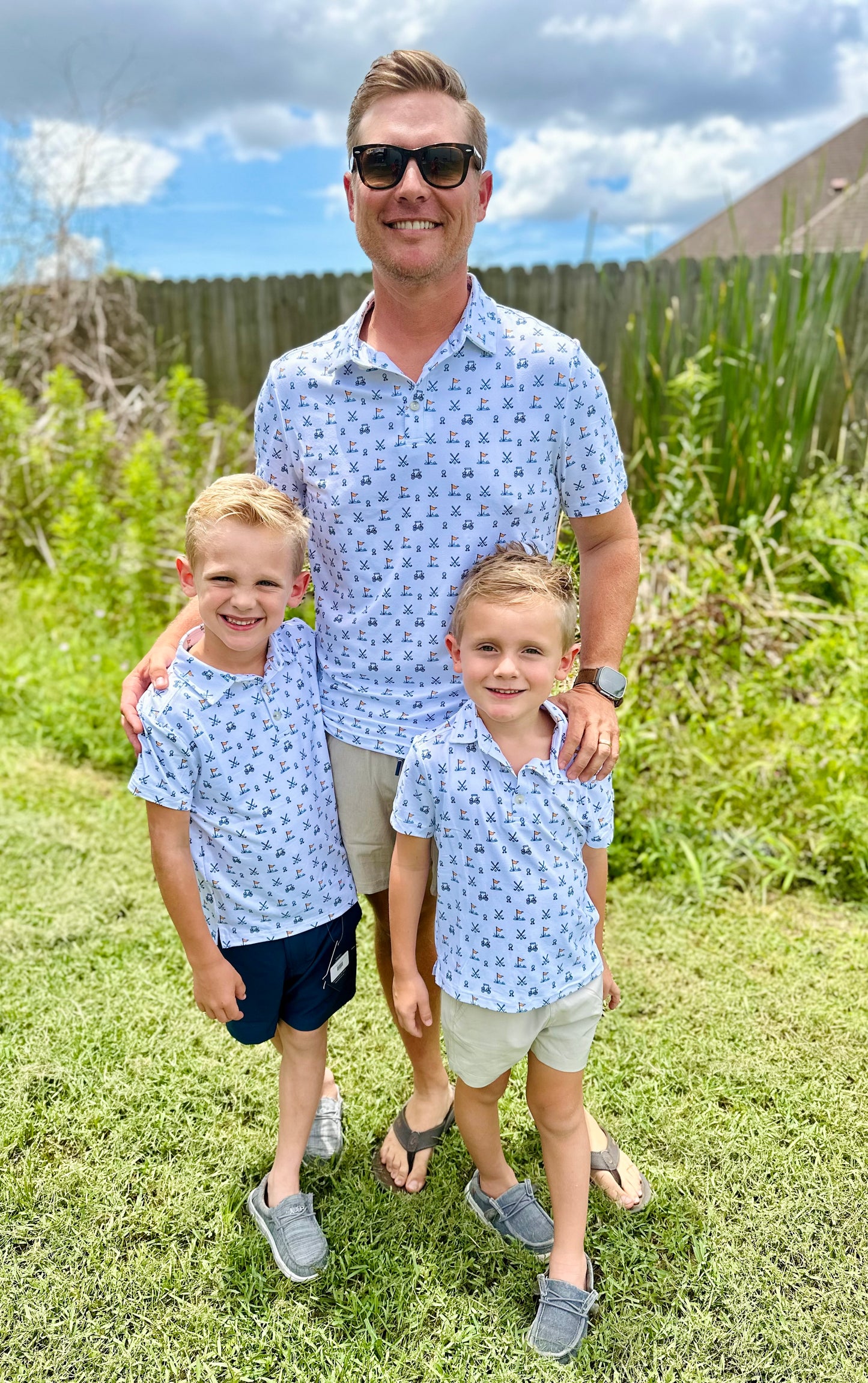 Burlebo Youth Hole In One Performance Polo