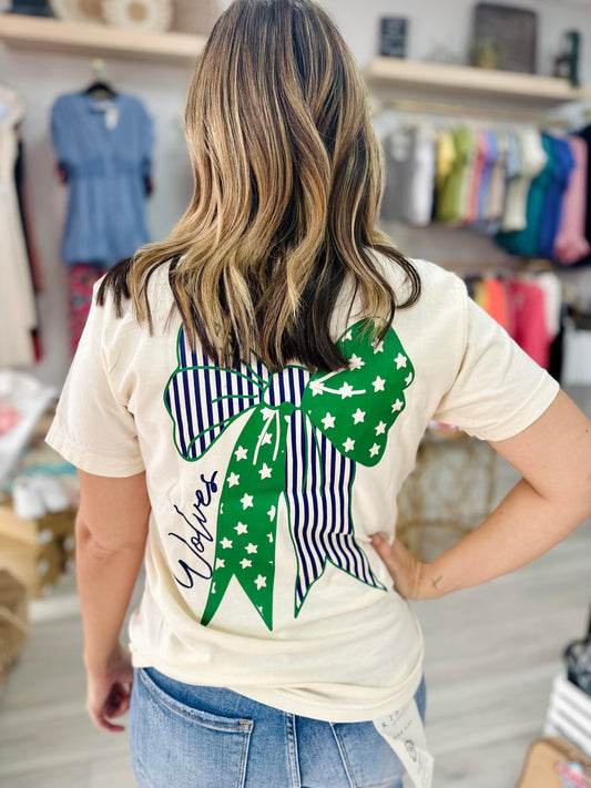 Wolves Spirit Bow Tee