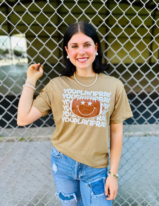 YPIP Smiley Football Tee