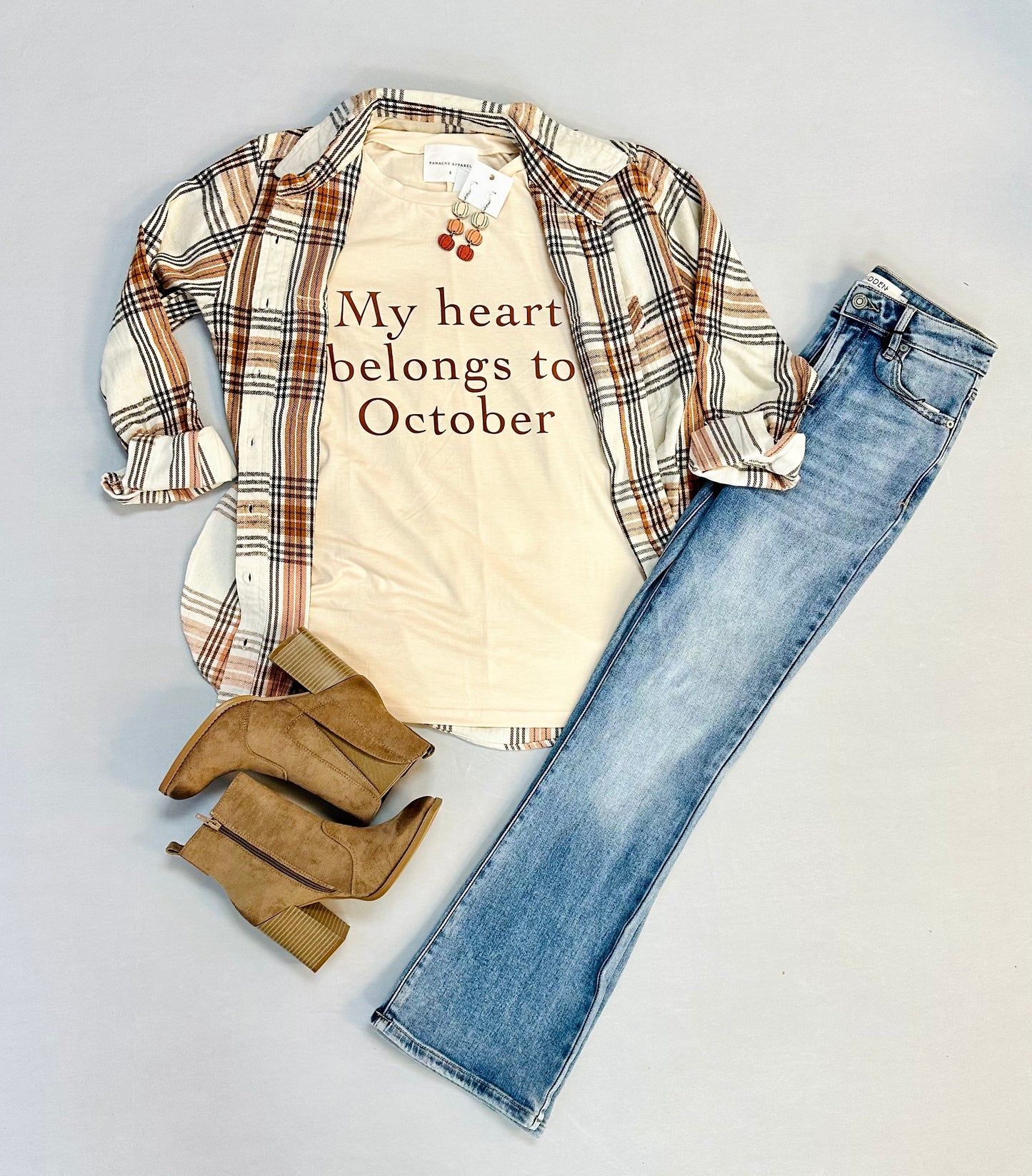 My Heart Belongs To October Tee