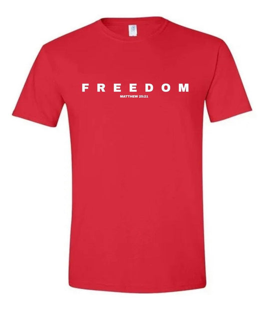 Red Freedom Tee